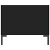 vidaXL Couchtisch Schwarz 90x50x40 cm Holzwerkstoff