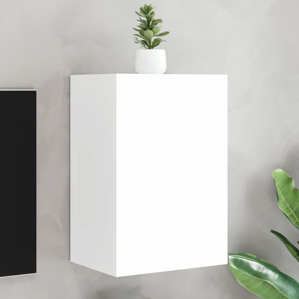 vidaXL TV-Wandschrank Wei&szlig; 40,5x30x60 cm Holzwerkstoff