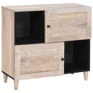 vidaXL Sideboard Wei&szlig; 33,5 x 80 x 75 cm