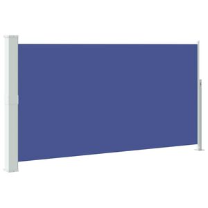 vidaXL Seitenmarkise 160x300 cm Blau