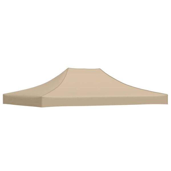 vidaXL Partyzelt-Dach 4x3 m Beige 270 g/m²