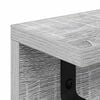 vidaXL Wandmontierter nachttisch Graues Sonoma 60 x 10.5 x 10.5 cm