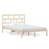 vidaXL Massivholzbett ohne Matratze 120x200 cm