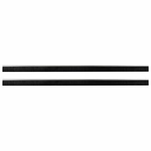 vidaXL Selbstklebende T&uuml;rb&uuml;rstendichtungen 2 stk. Silber 100 cm