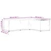 vidaXL Gartenmöbel-Abdeckungen in L-Form 2 Stk. 16 Ösen 260x210x80 cm