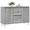 vidaXL Sideboard Grau Sonoma 101,5x35x70 cm Holzwerkstoff