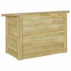 vidaXL Aufbewahrungsbox mit Speicher Natur 80 x 44,5 x 57,5 cm