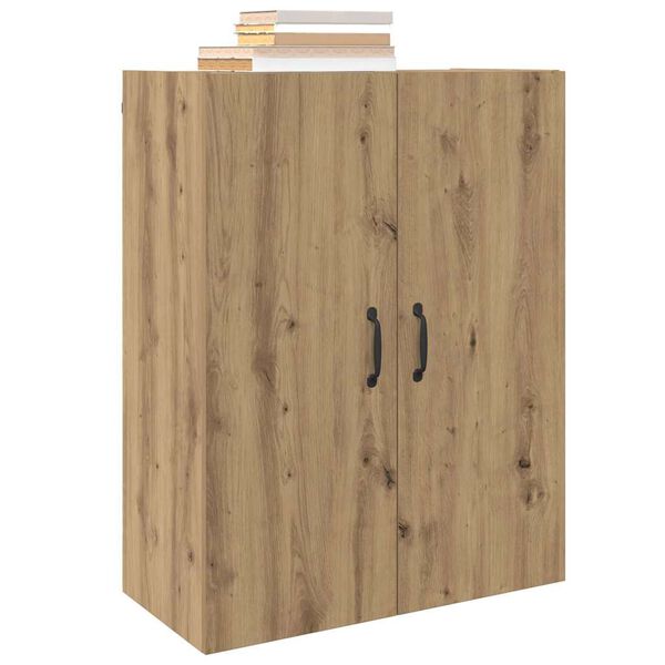 vidaXL Wandschrank Artisan-Eiche 69,5 x 34 x 90 cm Holzwerkstoff