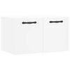 vidaXL Wandschrank Wei&szlig; 60x36,5x35 cm Holzwerkstoff