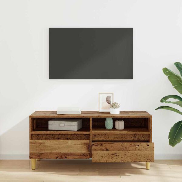 vidaXL TV-Schr&auml;nk Altholz 100 x 34,5 x 44,5 cm Holzwerkstoff