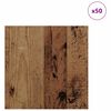 vidaXL Dekoplatten 50 pcs Altholz 30 x 30 x 0,27 cm Holzwerkstoff