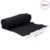 vidaXL Geotextil-Vlies Schwarz 1x10 m Polyesterfaser
