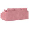 vidaXL Sofa Rosa Gesamtabmessungen: 178 x 134 x 80 cm (B x T x H) Samt