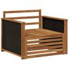 vidaXL Outdoor Mittelsofa Natur