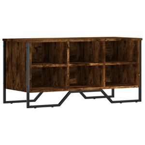 vidaXL Schuhregal R&auml;uchereiche 90x38x45,5 cm Holzwerkstoff