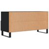vidaXL TV-Schrank Schwarz 102x36x50 cm Holzwerkstoff