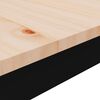 vidaXL Bartisch Natur 110 x 55 x 105 cm Massives Kiefernholz