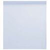 vidaXL Window Film Verstellbar Wei&szlig; mattiert 17.7 x 393.7 in PVC