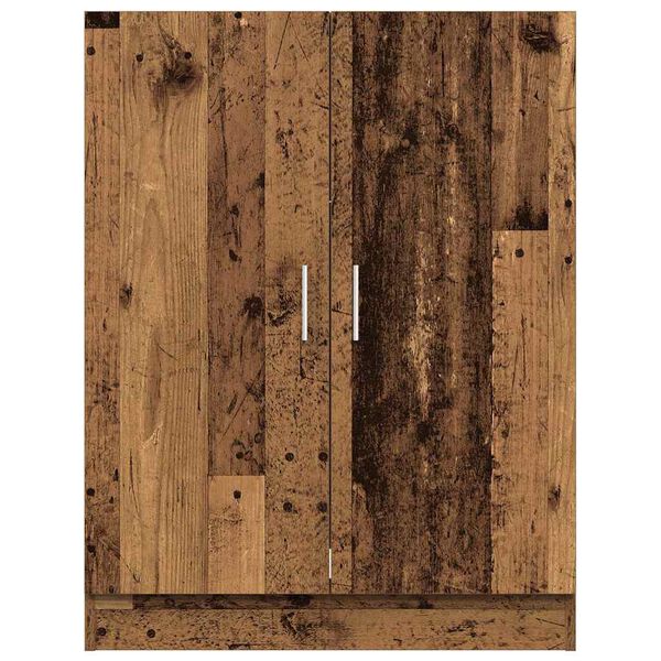 vidaXL Waschmaschinenschrank Altholz-Optik 70,5x71,5x91,5 cm