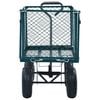vidaXL Gartenwagen Gr&uuml;n 350 kg