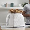 Russell Hobbs 2-Scheiben-Toaster Honeycomb Wei&szlig;
