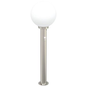 vidaXL Pollerleuchte mit Sensor 80 cm Edelstahl IP44