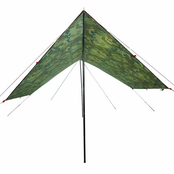 vidaXL Tarp Tarnmuster 438x376x212 cm Wasserdicht