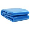 vidaXL Rechteckige Poolabdeckung 500x300 cm PE Blau