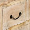 vidaXL Sideboard Massivholz Mango 200x40x90 cm