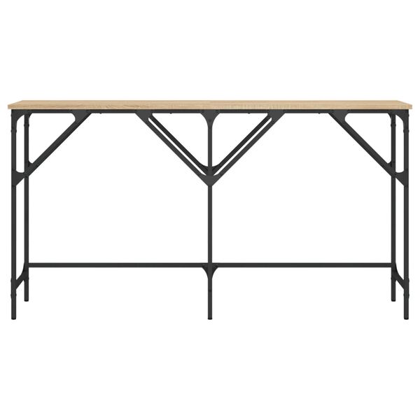 vidaXL Konsolentisch Sonoma-Eiche 140x29x75 cm Holzwerkstoff