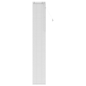 vidaXL Venezianische Jalousie Wei&szlig; 40 x 250 cm 35 mm