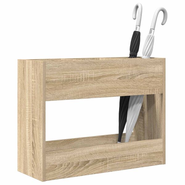vidaXL Sonnenschirmhalter Sonoma-Eiche 65 x 24 x 50 cm Holzwerkstoff