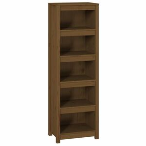 vidaXL B&uuml;cherregal Honigbraun 50x35x154 cm Massivholz Kiefer