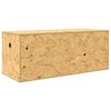 vidaXL Terrarium Braun 100 x 40 x 40 cm OSB