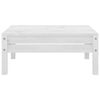 vidaXL 5-tlg. Garten-Lounge-Set Wei&szlig; Kiefer Massivholz
