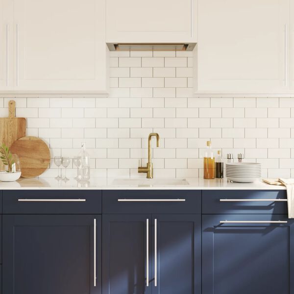 vidaXL M&ouml;belgriffe 10 Stk. Silbern 320 mm Edelstahl