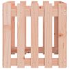 vidaXL Pflanzk&uuml;bel Lattenzaun-Design 50x50x50 cm Massivholz Douglasie