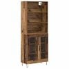 vidaXL Highboard 2 stk. Altholz 69,5 x 34 x 180 cm