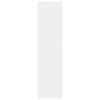 vidaXL Kleiderschrank Wei&szlig; 30x50x200 cm Holzwerkstoff