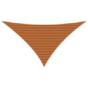 vidaXL Sonnensegel Orange und Braun 7 x 5 x 5 m 100 % Polyester Oxford