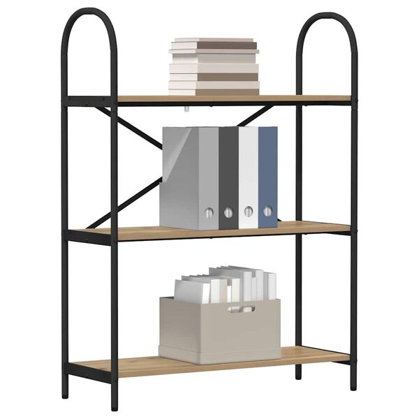 vidaXL B&uuml;cherregal Artisan-Eiche 80 x 30 x 109 cm Holzwerkstoff