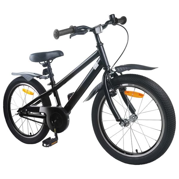vidaXL Kinderfahrrad 20 Zoll f&uuml;r 6-11 Jahre alt Schwarz