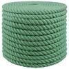 vidaXL Juteseil Gr&uuml;n 100% Tossa Jute