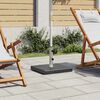 vidaXL Sonnenschirmst&auml;nder Granit 28,5 kg Quadratisch Schwarz