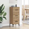 vidaXL Sideboard Artisan-Eiche 34,5 x 34 x 90 cm Holzwerkstoff