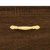 vidaXL Sideboard Braun Eichen-Optik 69,5x34x90 cm Holzwerkstoff