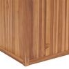 vidaXL Hochbeet 100x50x70 cm Massivholz Teak