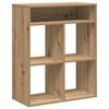 vidaXL B&uuml;cherregal Artisan-Eiche 66x31x80 cm Holzwerkstoff