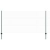 vidaXL Sechseckzaun mit Pfosten 50 x 1,2 m PVC-beschichteter Stahl
