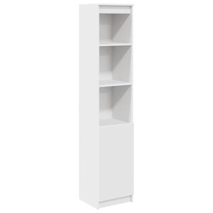 vidaXL Highboard Wei&szlig; 37,5x35x180 cm Holzwerkstoff